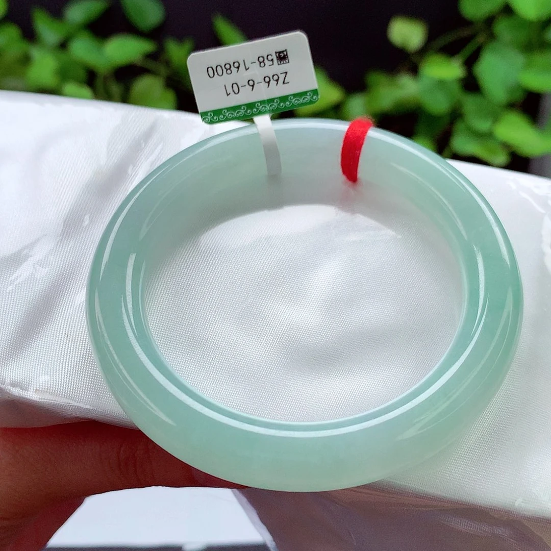 翡翠未镶嵌手镯缅甸天然a货翡翠手镯