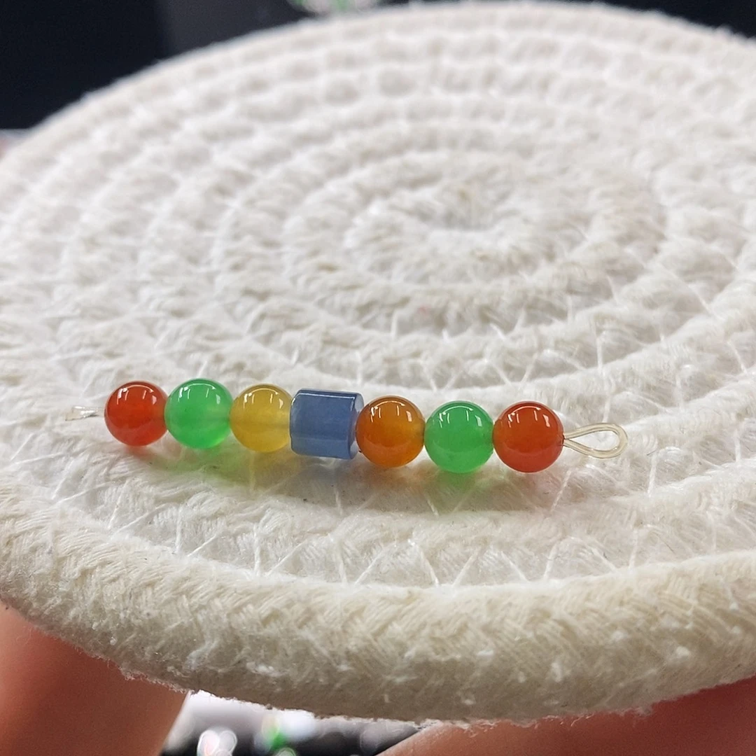 散珠翡翠满色浓彩珠珠