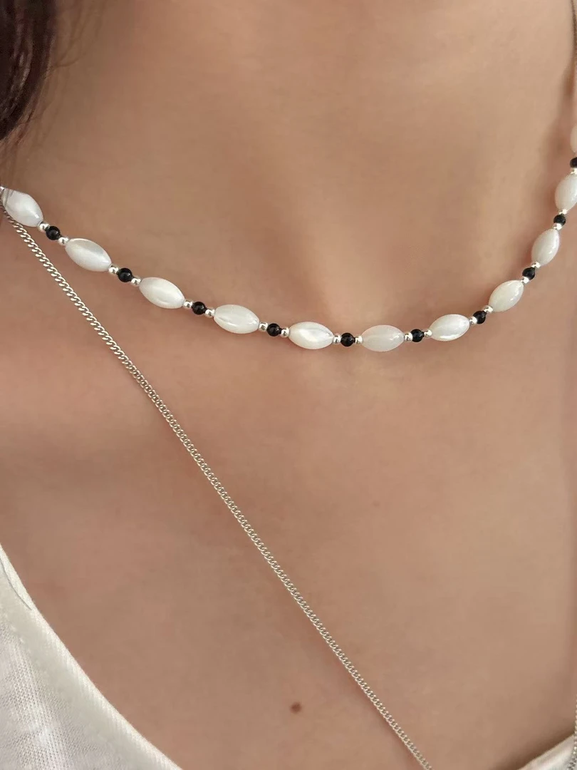 链子925银 【白月光叠戴项链】时尚百搭 X005小众轻奢气质