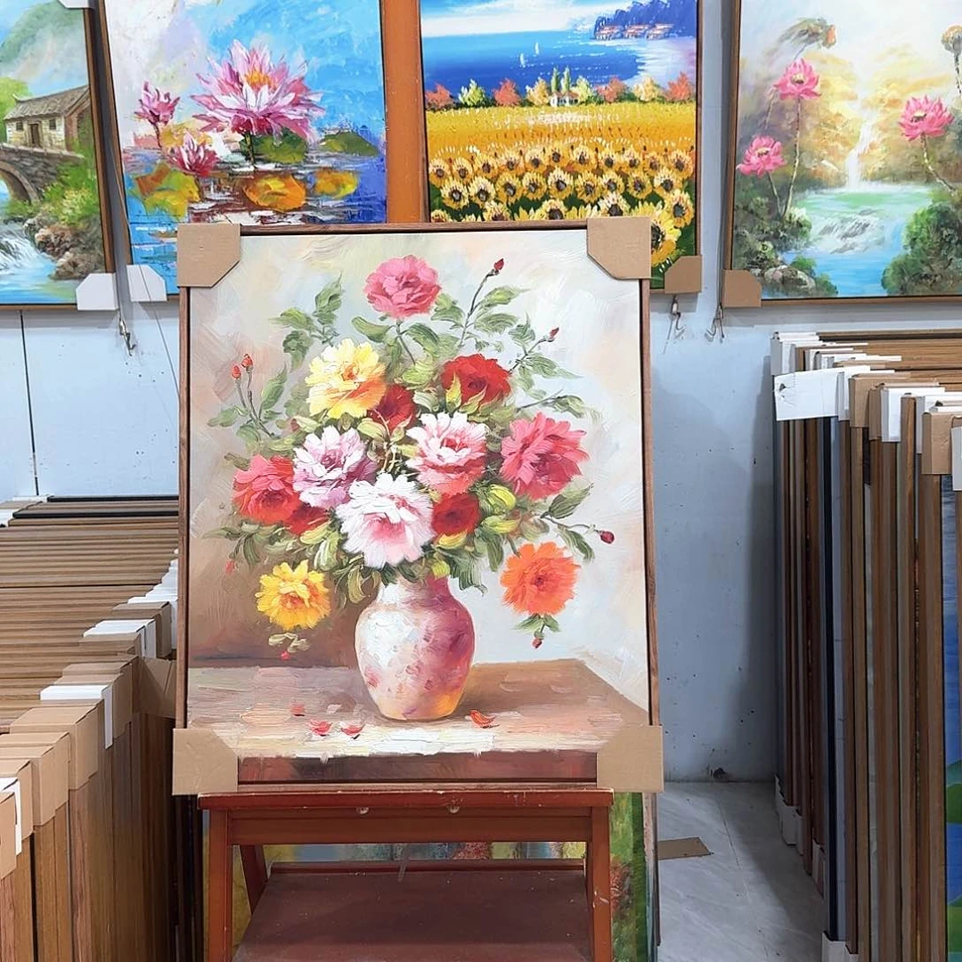 油画5060油画作品展作品展作品集展