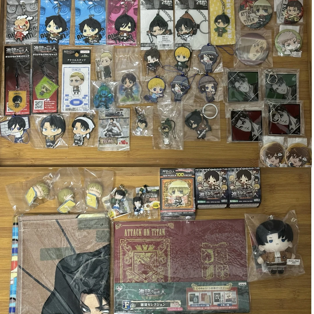 （转盘）进击的巨人 一番挂件立牌吧唧文件夹海报转盘