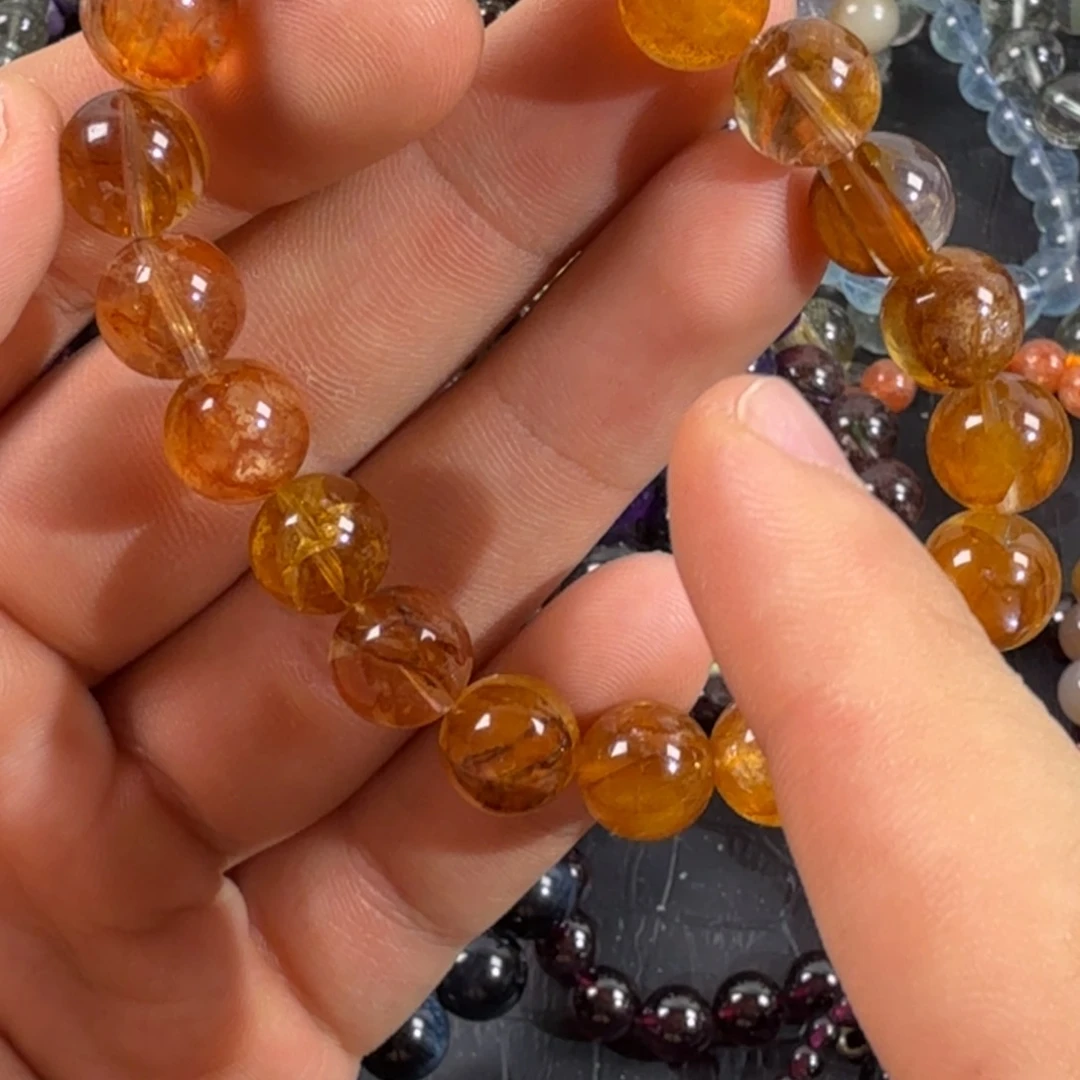 水晶手链未镶嵌天然