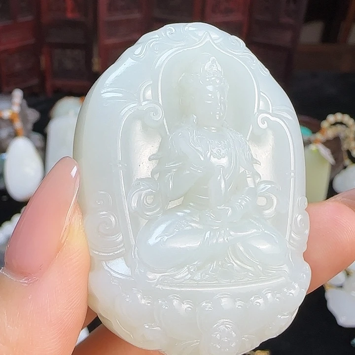 颈饰未镶嵌和田玉
