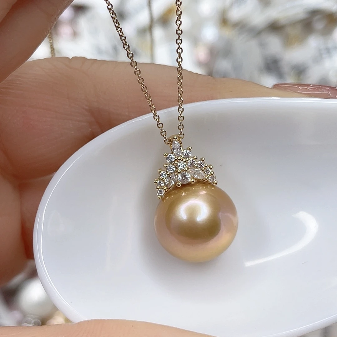 淡水珍珠合金吊坠(赠链)