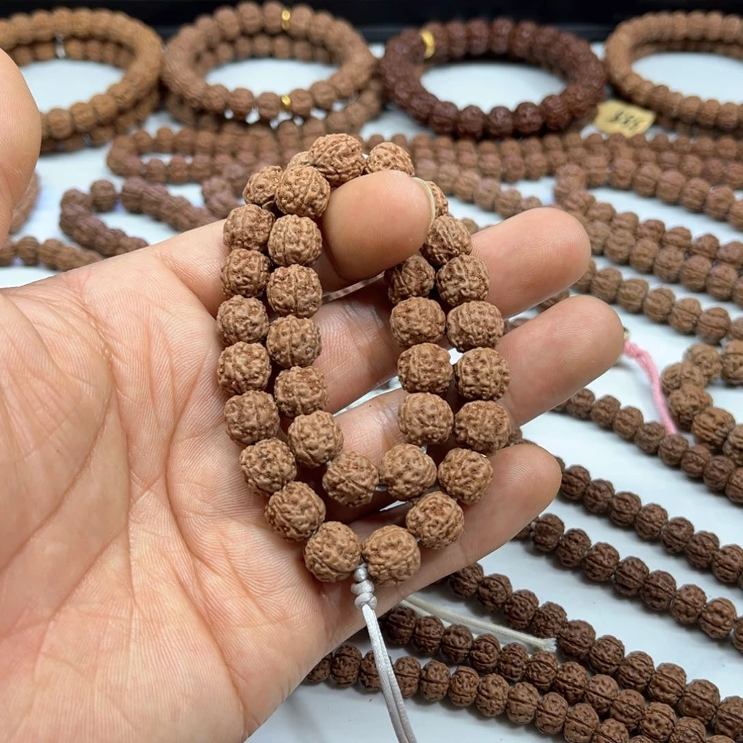 金刚菩提手串凹底梅花