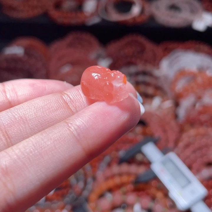 南红玛瑙未镶嵌貔貅1537