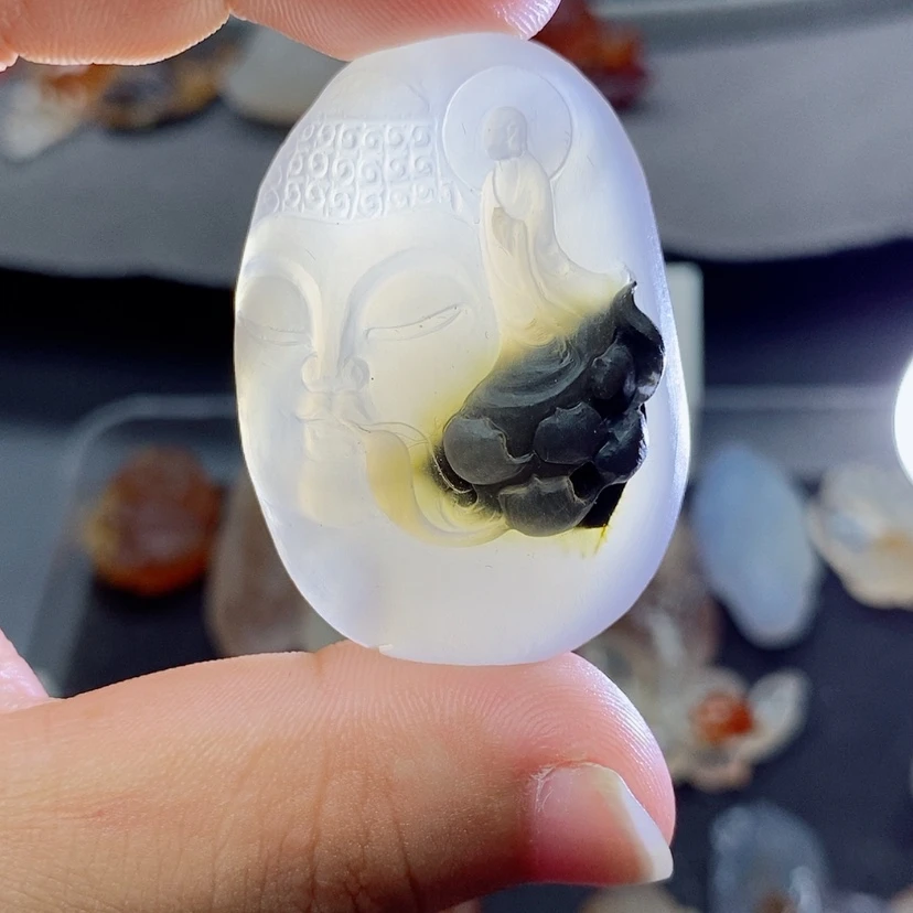 【闪购商品】未镶嵌定制玛瑙吊坠