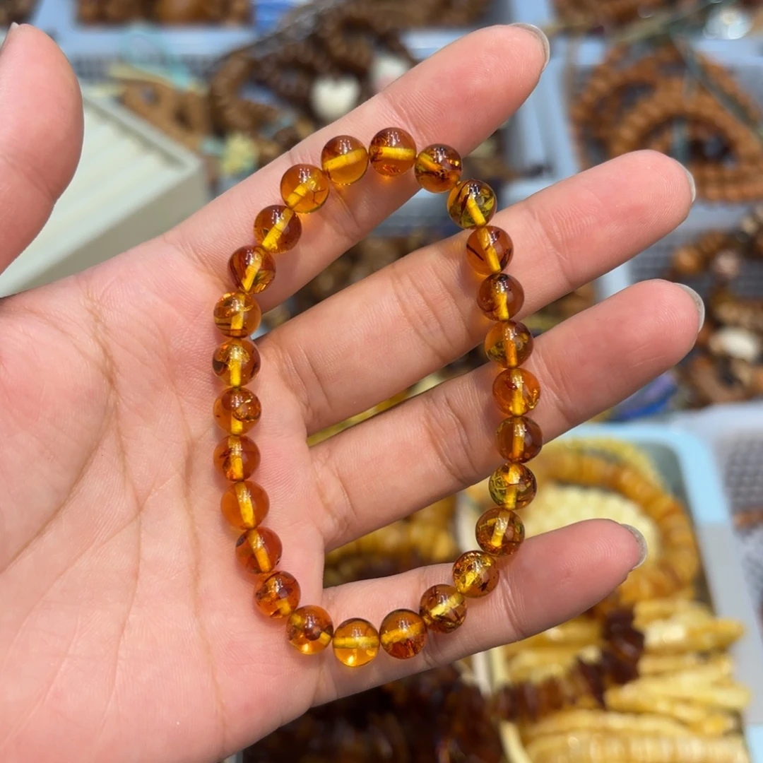 陪***୭白玉菩提吊坠单珠卡7左右一颗