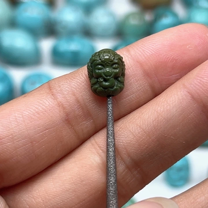 未镶嵌绿松石珠宝奇石