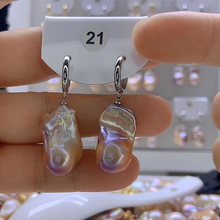 颈饰淡水珍珠银S925镶嵌21