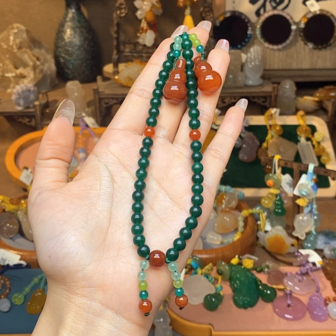 玛瑙/玉髓未镶嵌车挂挂件