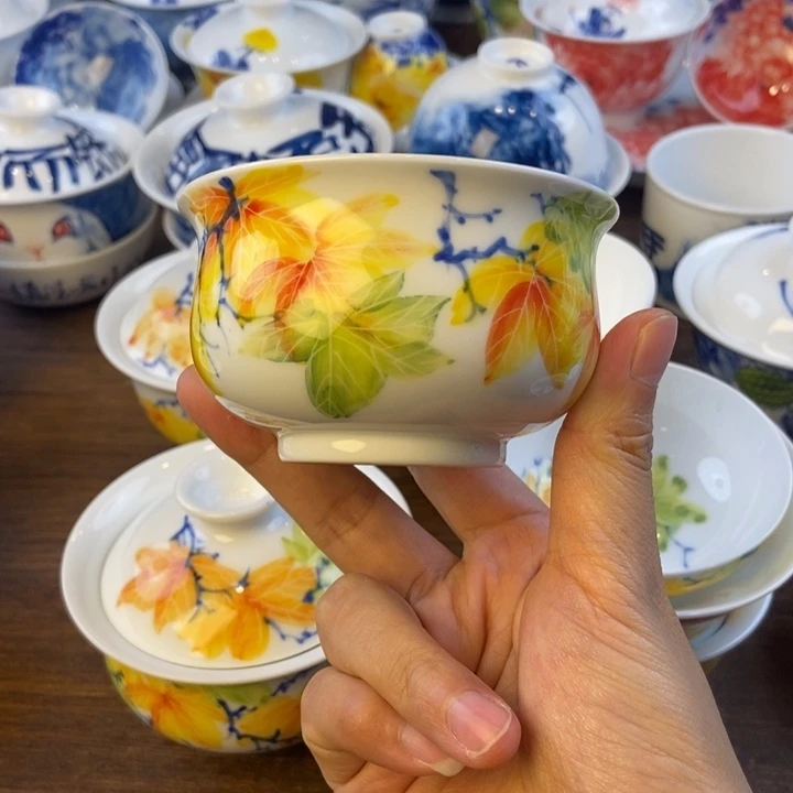 亦***影瓷片景德镇陶瓷艺术