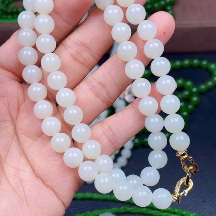 不***名和田玉未镶嵌颈饰