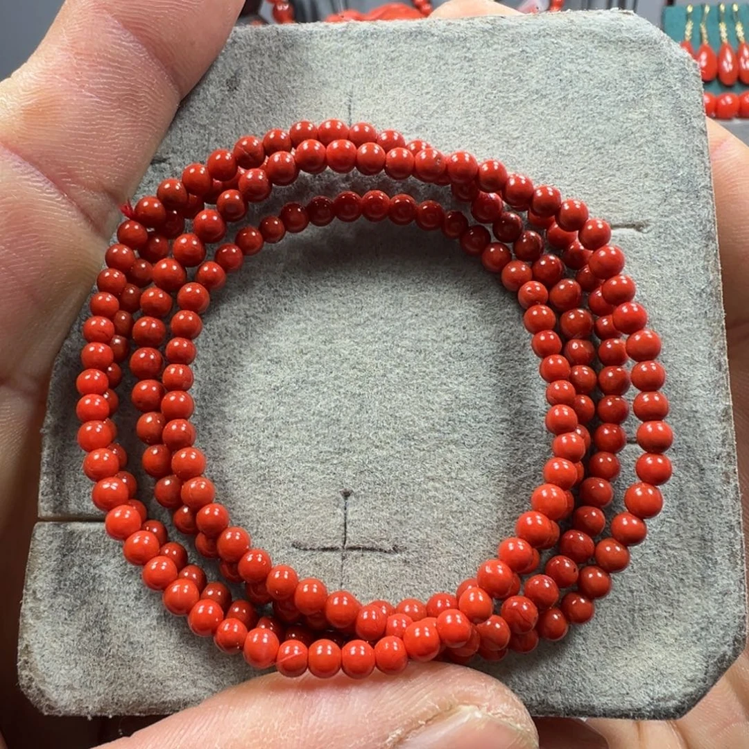 南红玛瑙未镶嵌多圈3