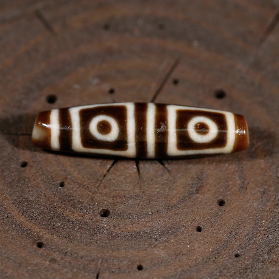 上肯老超地门四眼天珠锁骨链颈饰时尚百搭男女同款个性轻奢民族风