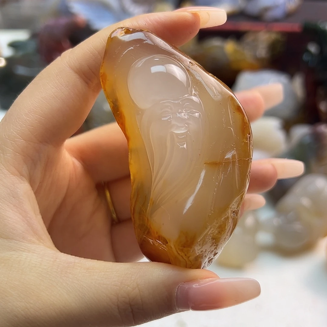 玛瑙/玉髓合金颈饰