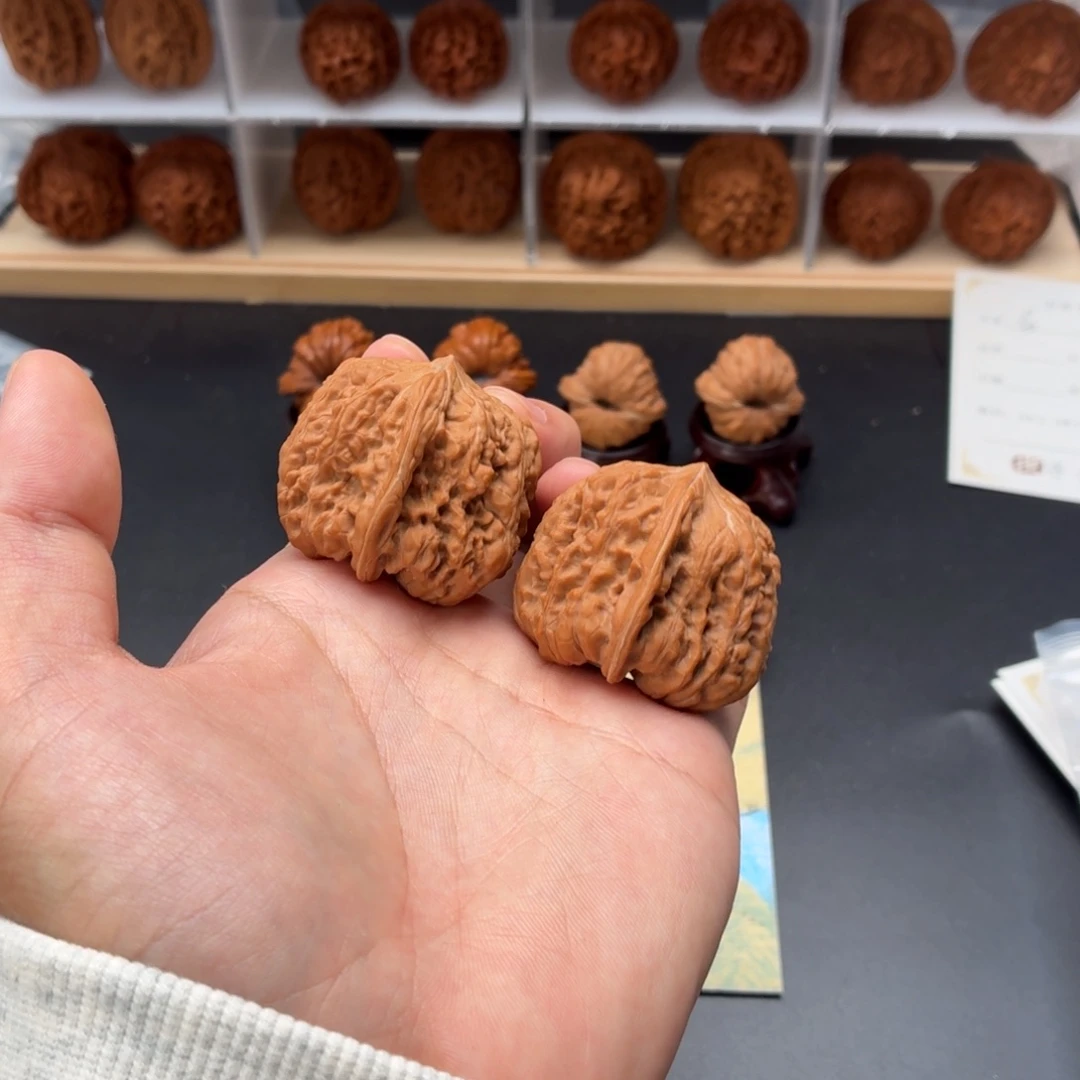 文玩核桃把件平谷凹底全品无修39