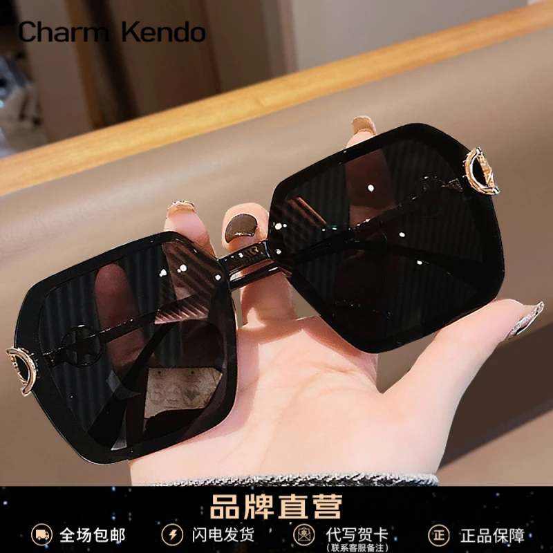 Charm Kendo墨镜女太阳镜2025款时尚高级感防紫外线夏季偏光眼镜