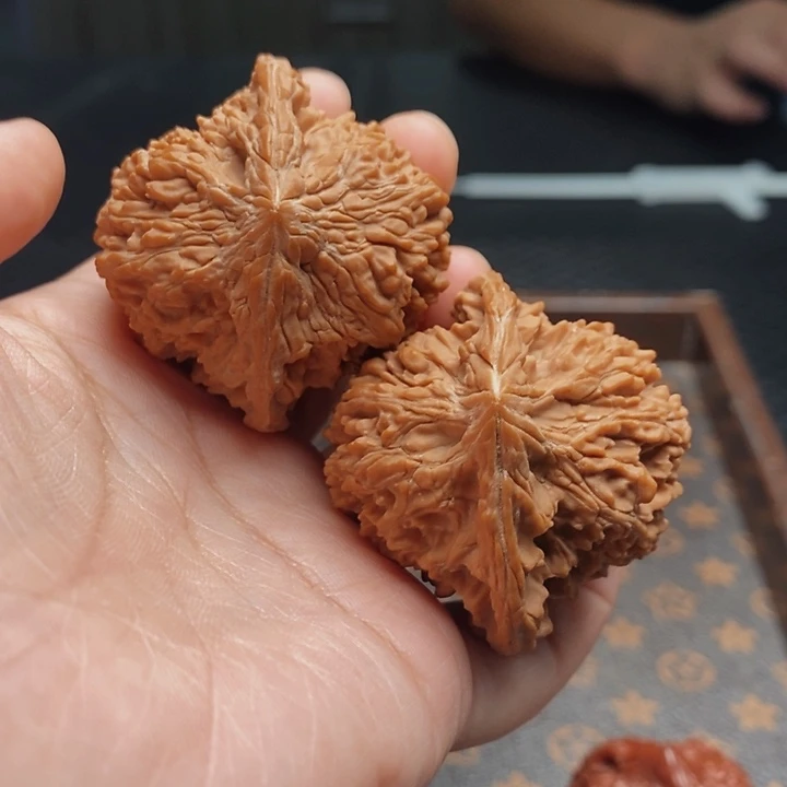 把件文玩核桃百花山45尺