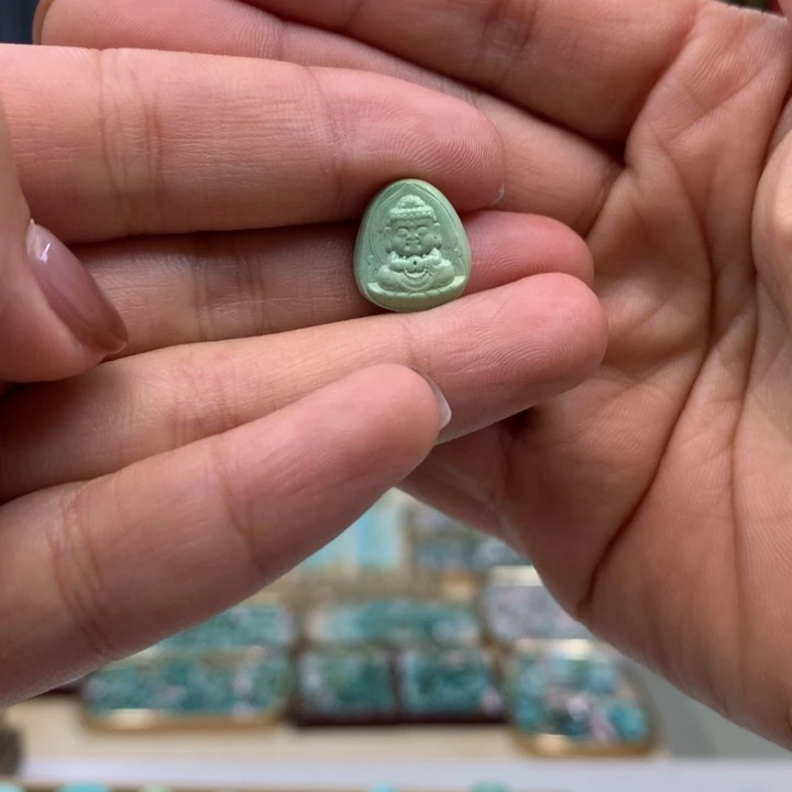 绿松石未镶嵌配饰
