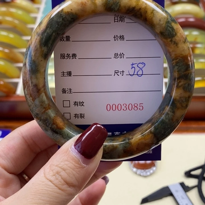 岫玉手镯未镶嵌手镯