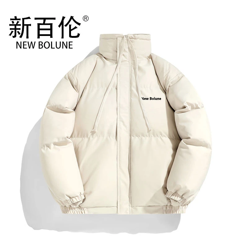 NEWBOLUNE/新百伦24新款美式高街加厚棉服情侣冬季棉上衣外套男
