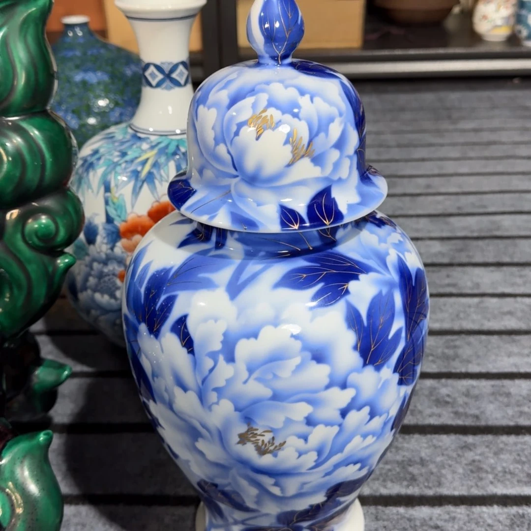 瓷片恭喜发财 万事如意