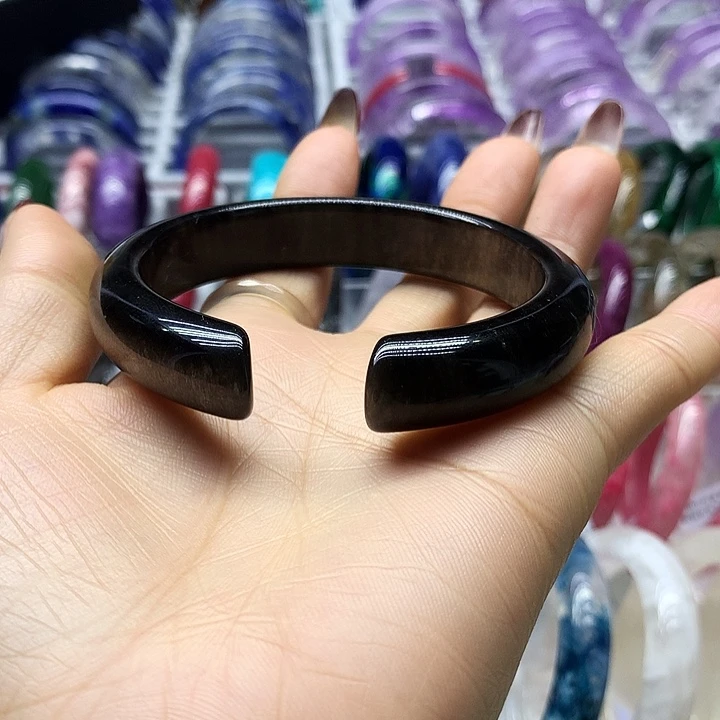 水晶未镶嵌手镯天然水晶