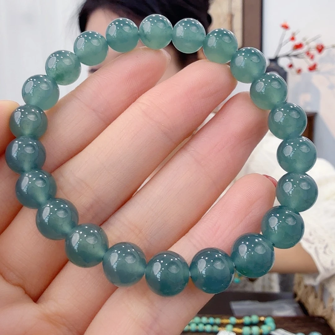 木***u翡翠未镶嵌手链手串