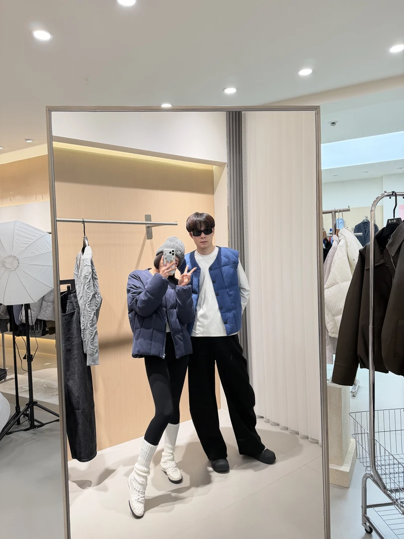 潮流羽绒马甲90白鸭绒极简冬季坎肩外套