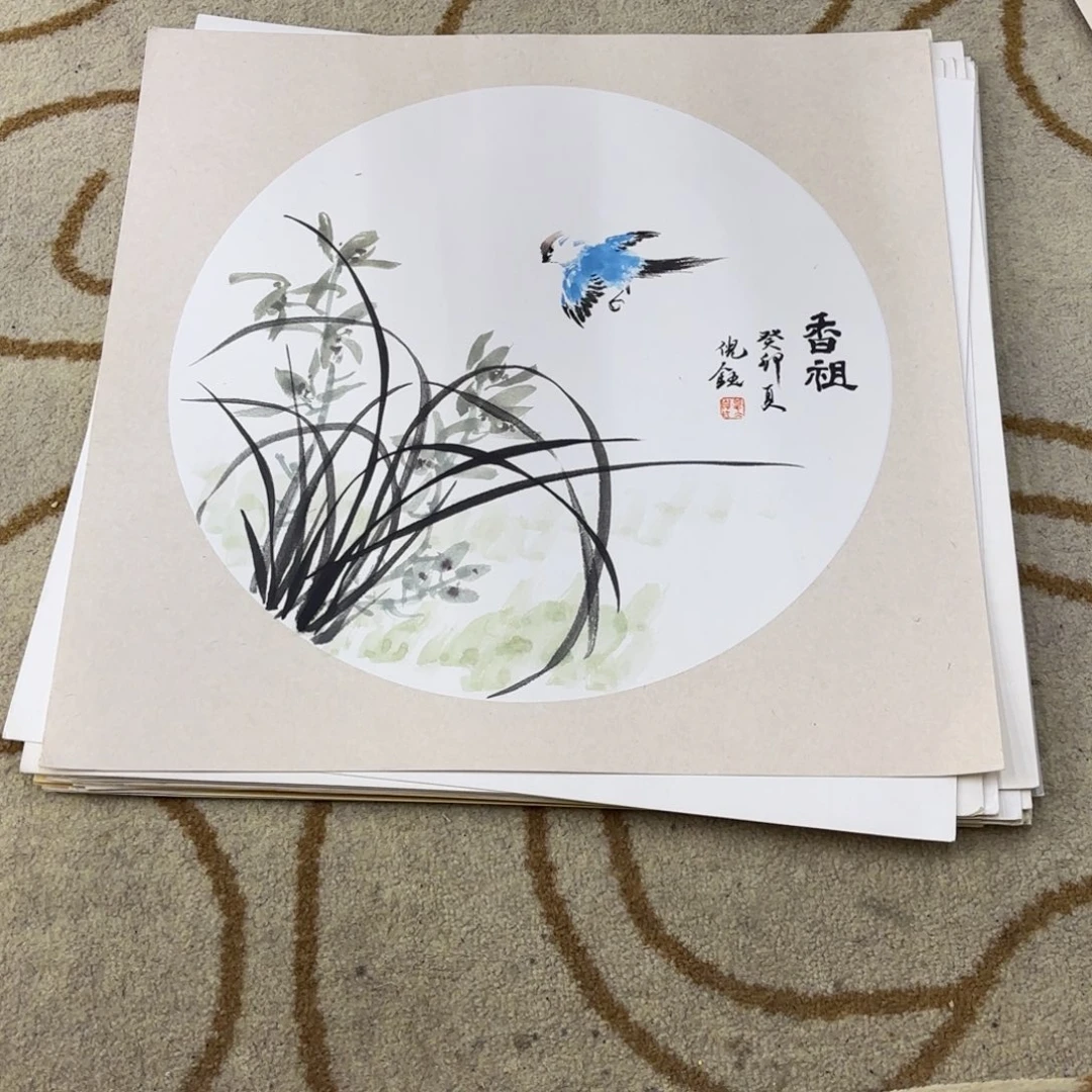 国画国画老师作品刘