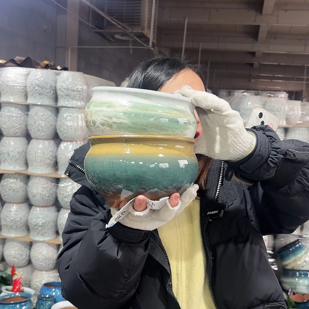 正品两个高12/20红陶