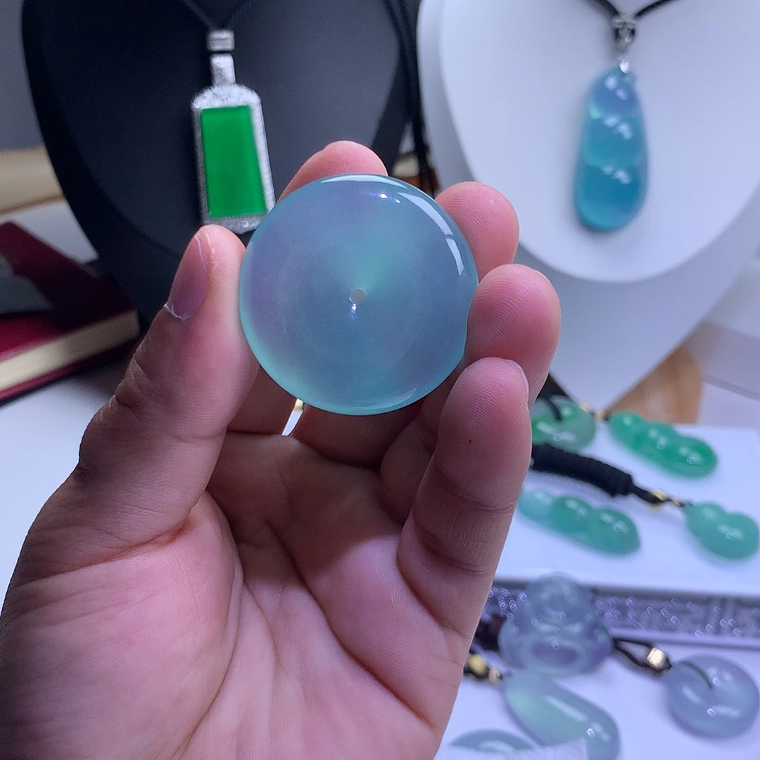 呦***珐琅非金属吊坠扣子