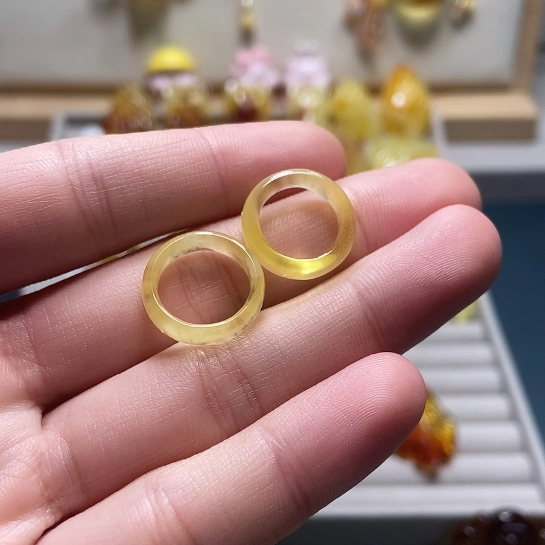 内***谁琥珀未镶嵌裸石天然琥珀蜜蜡