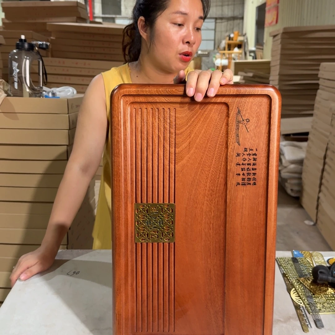 花梨木茶盘50*30尺寸