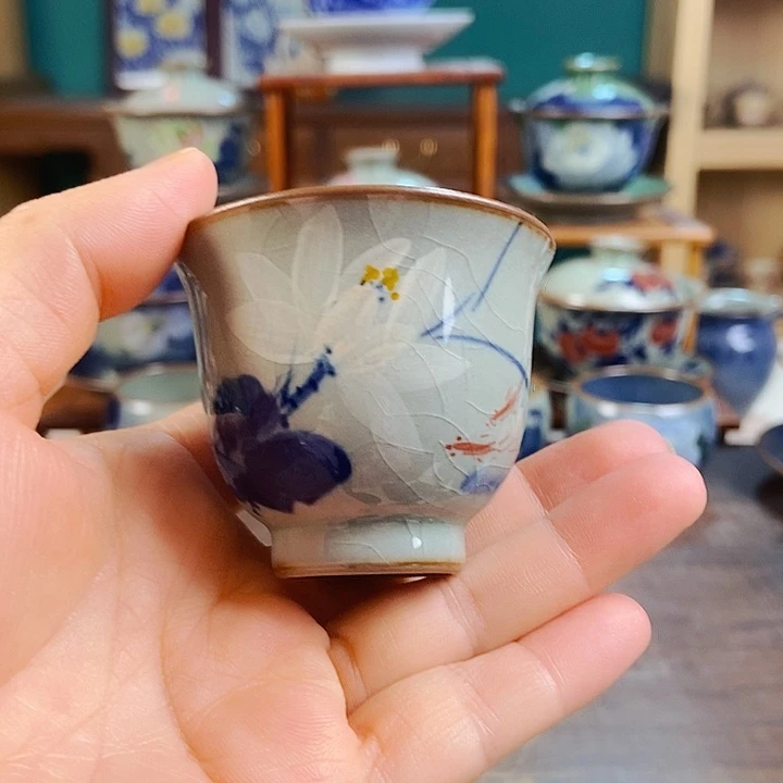 瓷片手工制作工艺精湛等