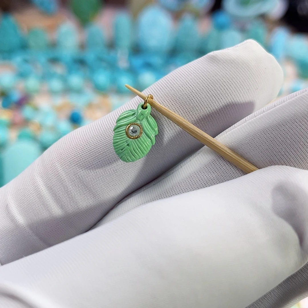 绿松石珠宝奇石未镶嵌