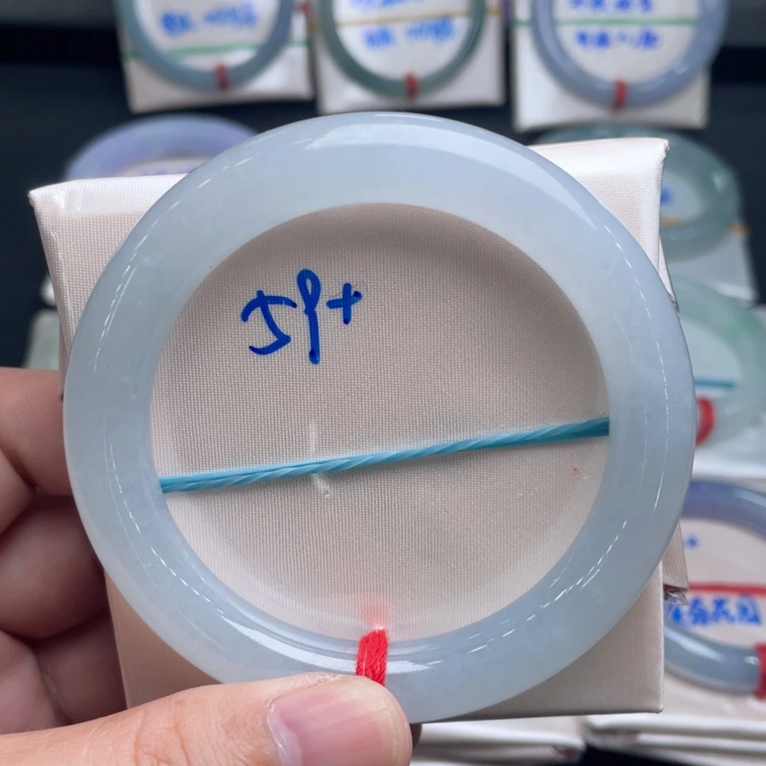 翡翠未镶嵌手镯翡翠手镯55