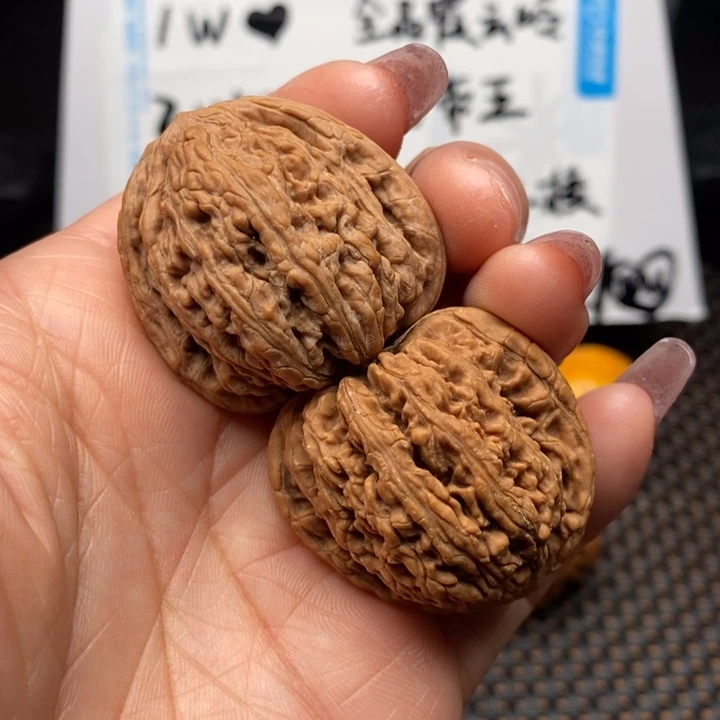 文玩核桃把件麦穗户头练手对