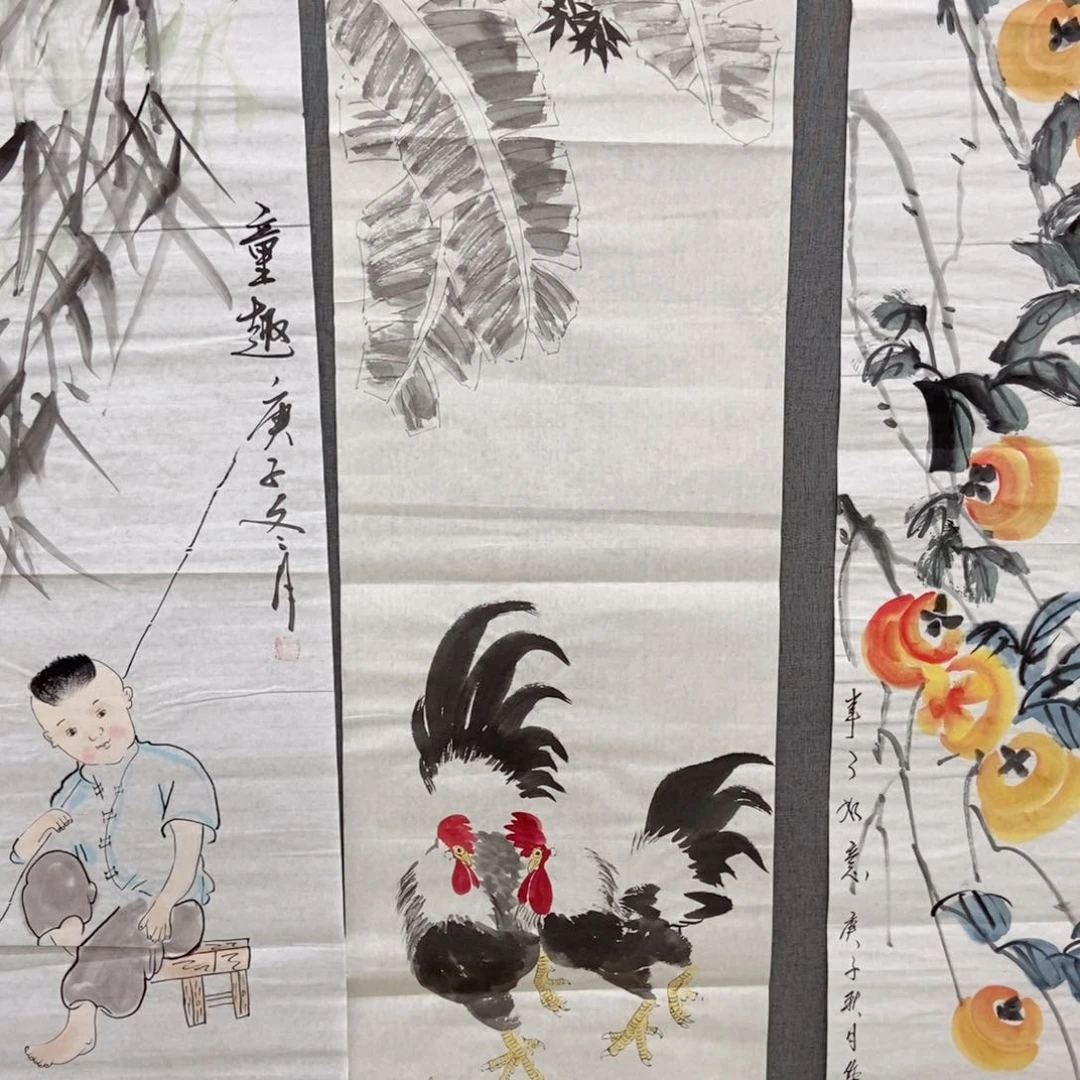 国画手写手绘国画作品90
