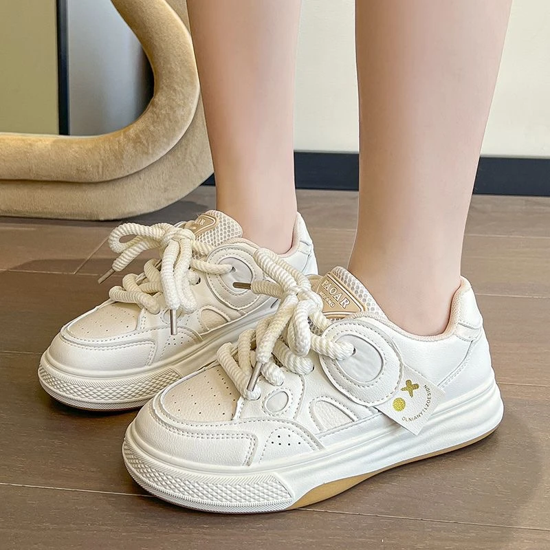 休闲板鞋女春夏新款网红ins潮流百搭小白鞋熊猫学生运动鞋子L685