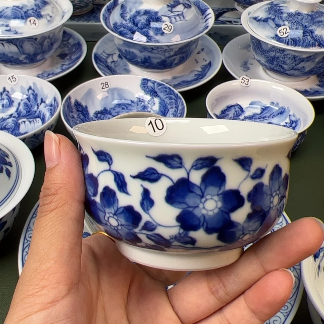 木木景德镇纯手工纯手绘茶具10