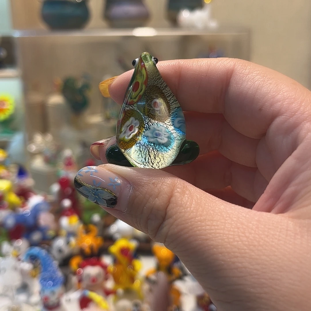 手工艺品琉璃青蛙