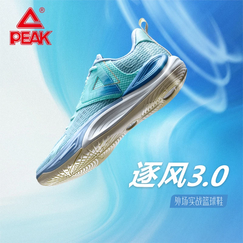 匹克态极逐风3篮球鞋男款秋季新品耐磨实战球鞋低帮舒适运动鞋