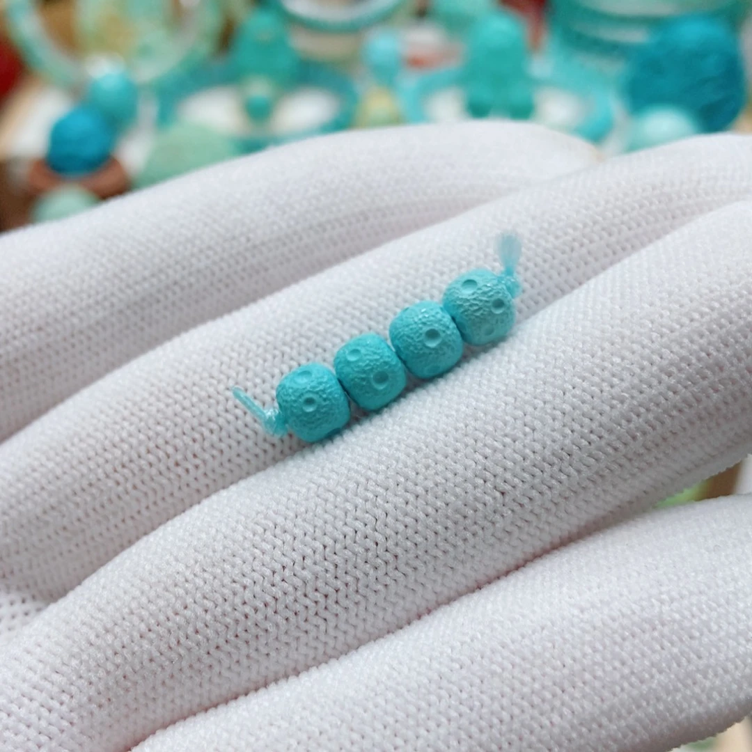 绿松石未镶嵌星球珠6m