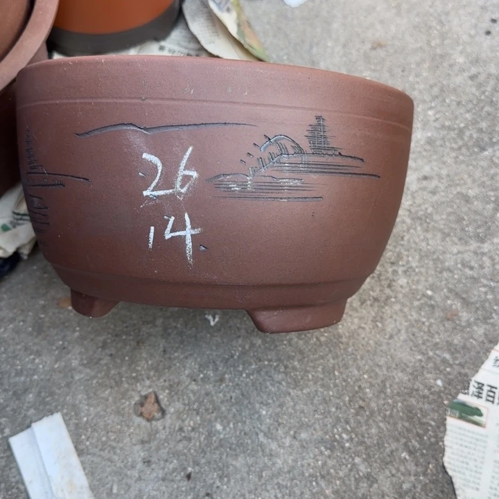 紫砂花盆特价商品