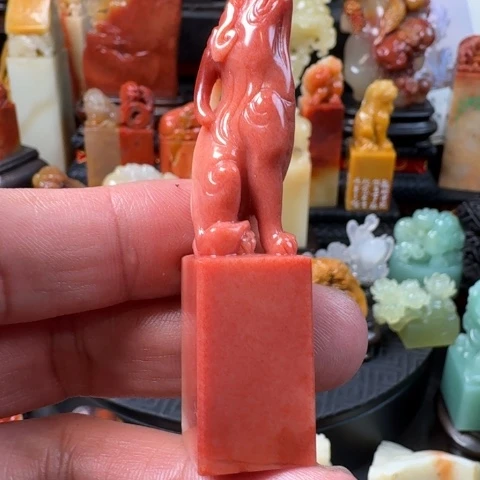 寿山石寿山桃花芙蓉