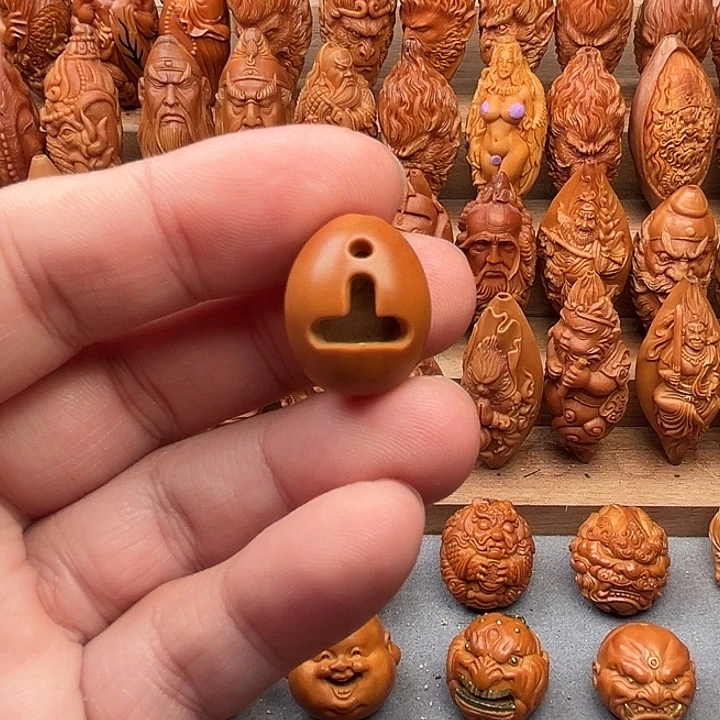 橄榄核吊坠16无相佛