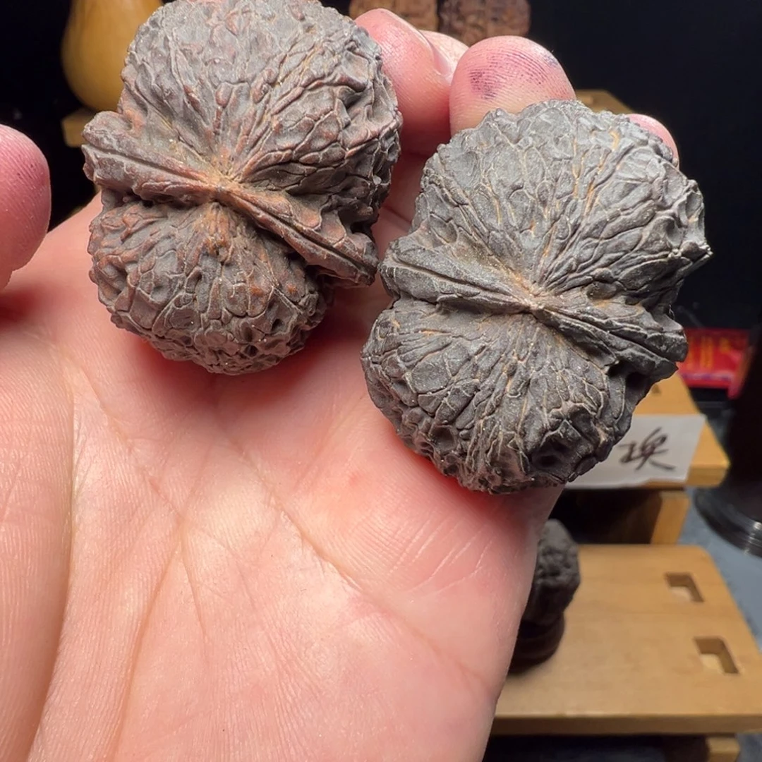 吊坠文玩核桃龟甲元宝42mm