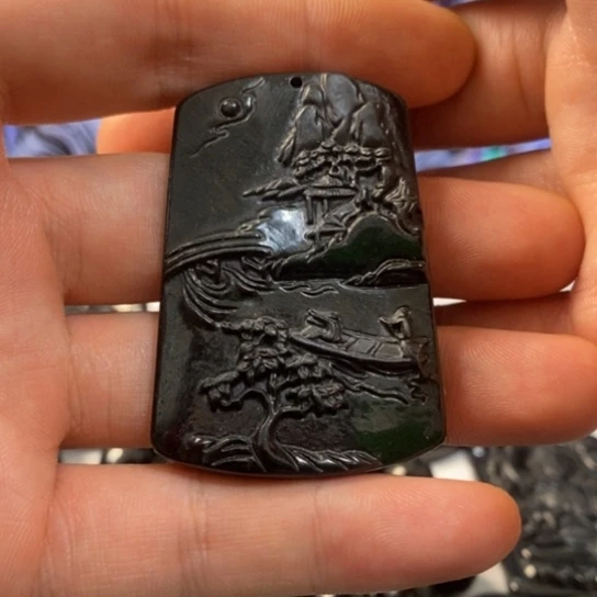 吊坠(不含链)未镶嵌翡翠37